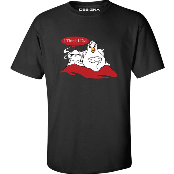 T Shirt - Humour Dart T-Shirt - Black - I Think I Did 1 T Shirt - Humour Dart T-Shirt - Black - I Think I Did